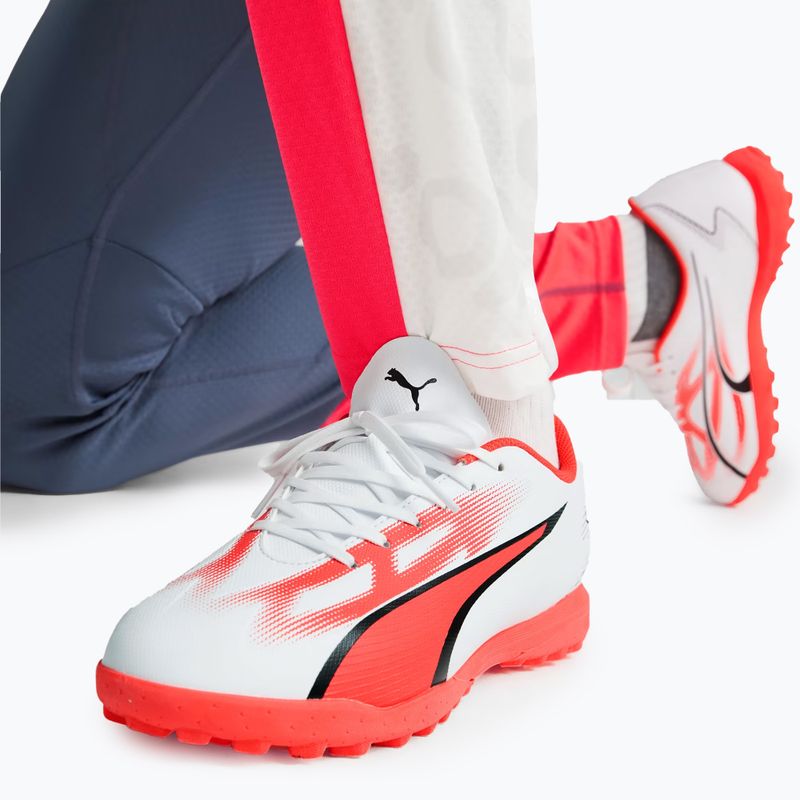 Pánské kopačky PUMA Ultra Play FG/AG puma white/puma black/fire orchid 2