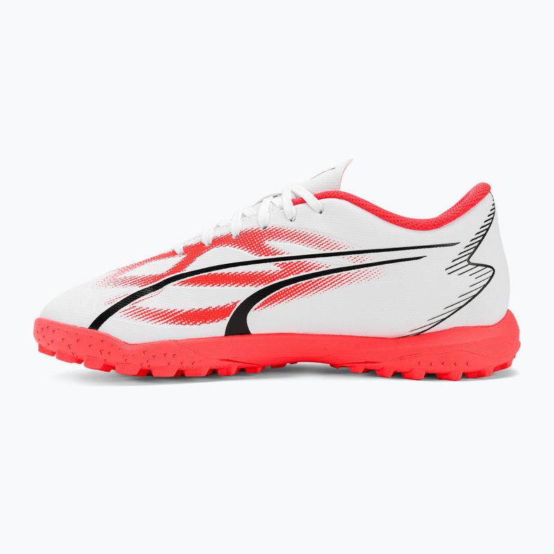 Dětské kopačky PUMA Ultra Play TT Jr puma white/puma black/fire orchid 10