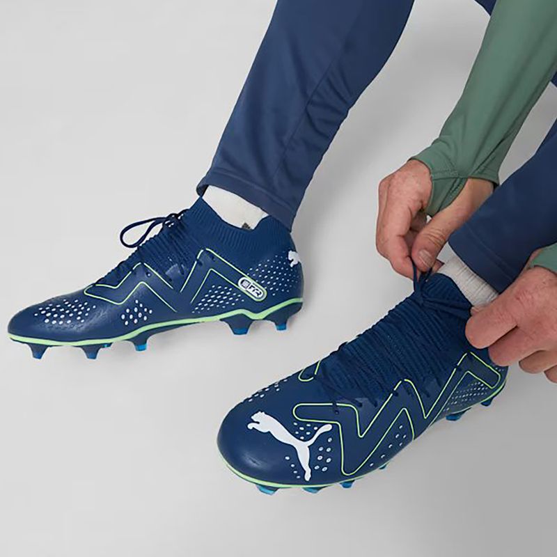 PUMA Future Match FG/AG pánské kopačky persian blue/puma white/pro green 2