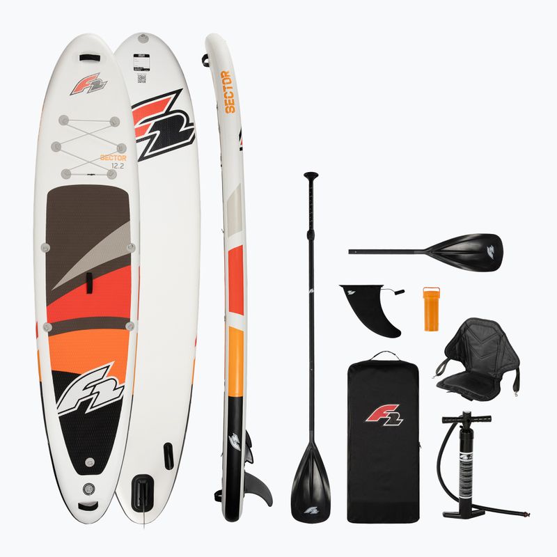 Paddleboard  SUP F2 Sector Combo 12'2'' red