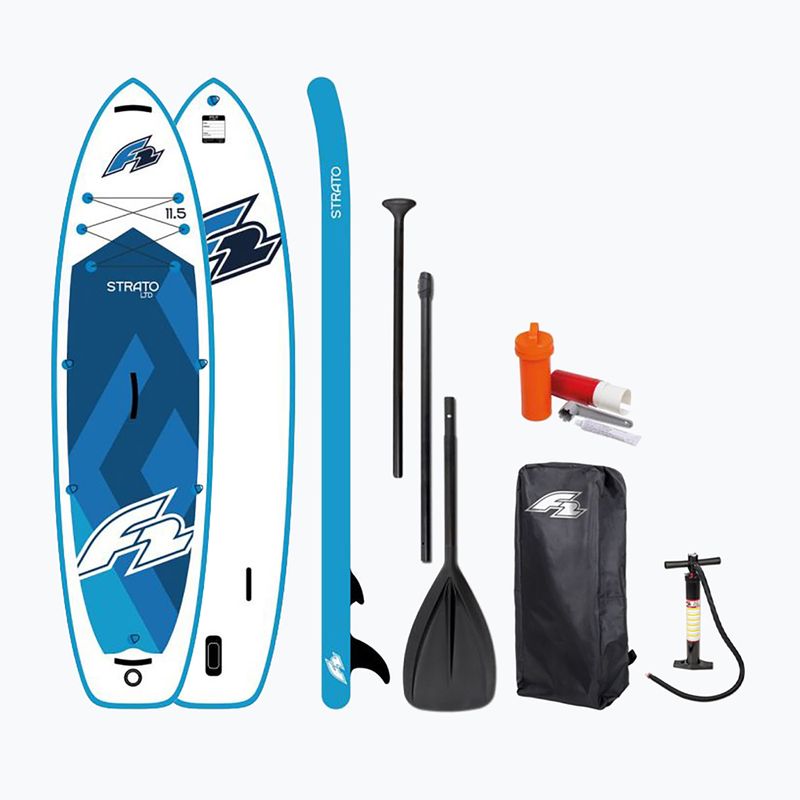 SUP prkno F2 Strato Ltd 11'5" Combo blue