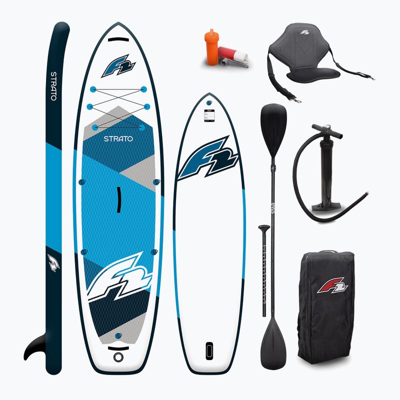 SUP prkno F2 Strato Ltd 12'2" Combo blue