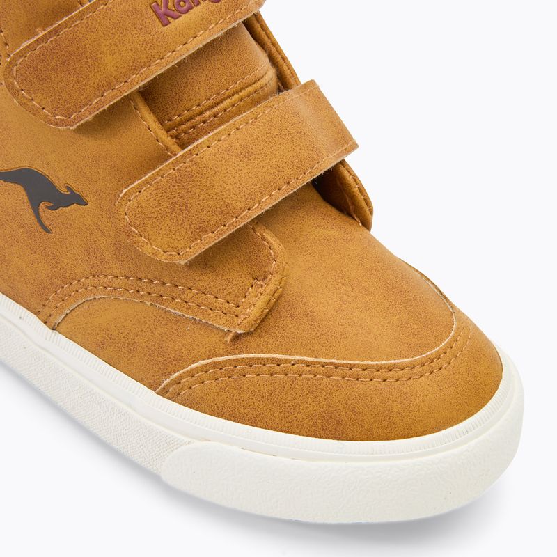 Dětské boty KangaROOS KaVu Primo V tan yellow / rouge 7