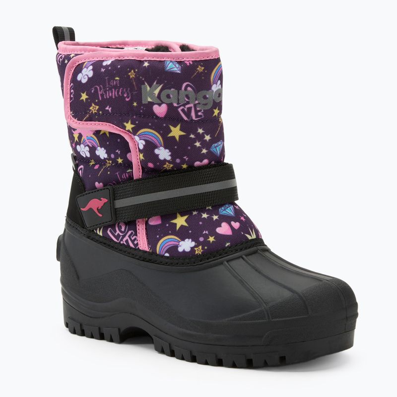 Dětské sněhule Kangaroos K-Shell II purple / princess