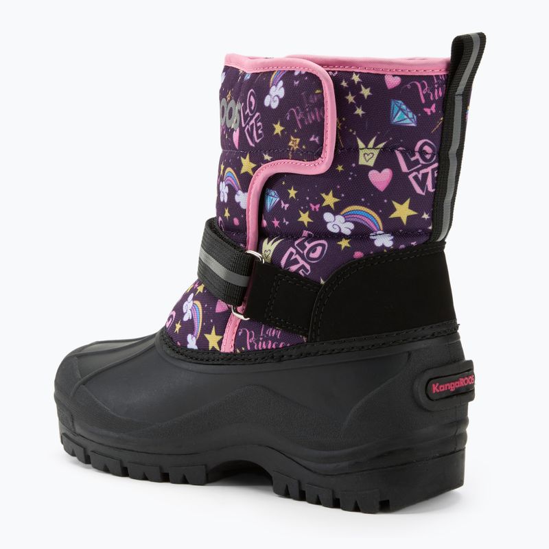 Dětské sněhule Kangaroos K-Shell II purple / princess 3