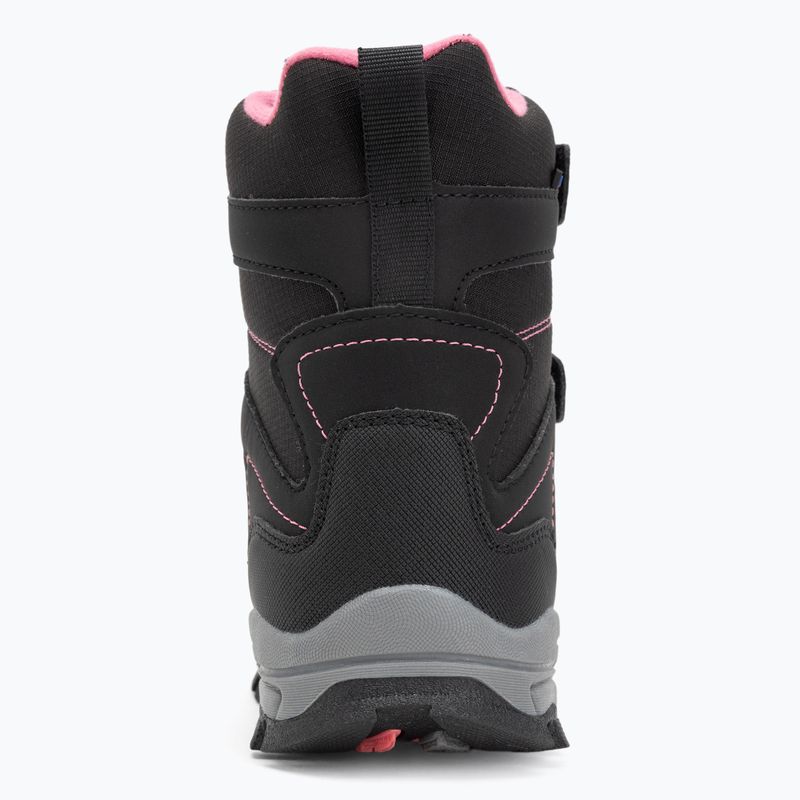 Dětské sněhule KangaROOS K-Robi KTX jet black/daisy pink  6