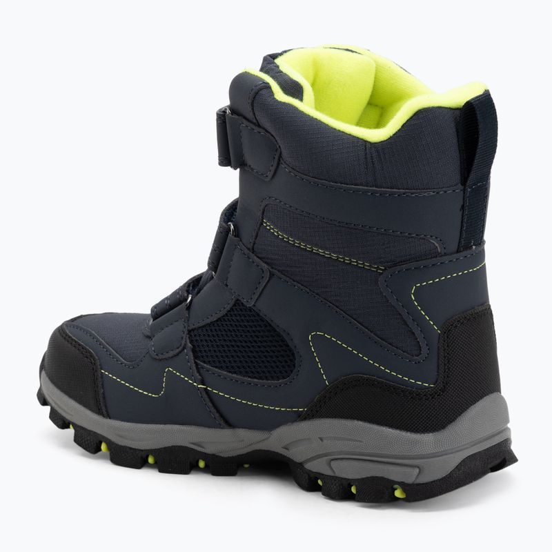 Dětské sněhule KangaROOS K-Robi KTX dark navy/lime 3
