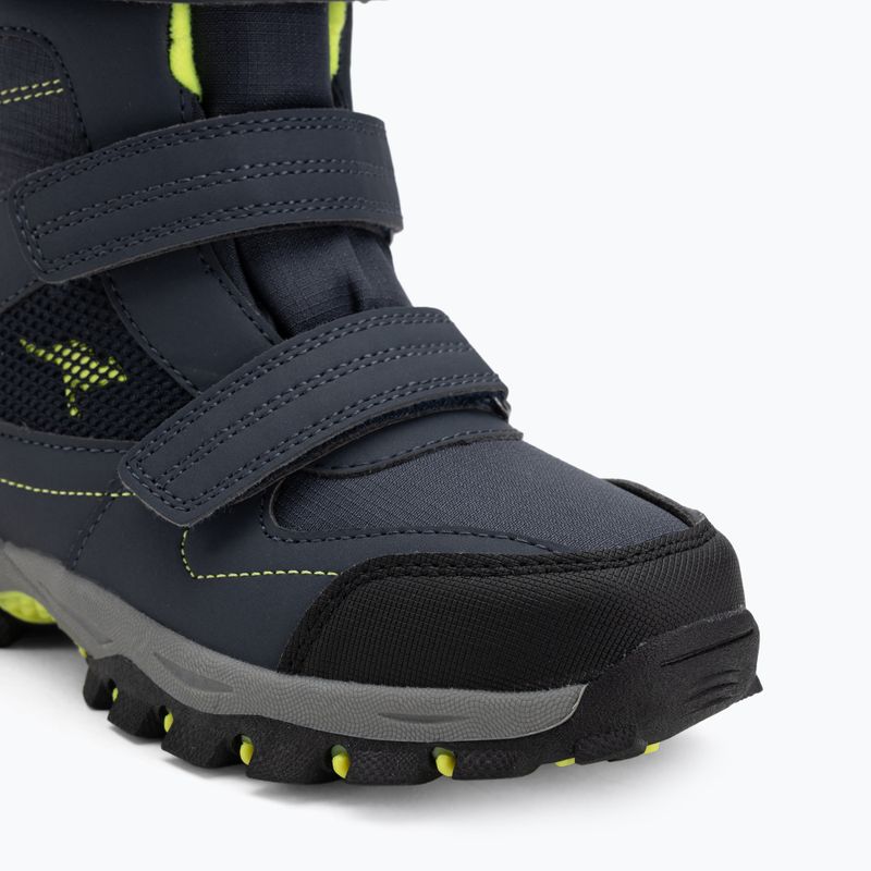 Dětské sněhule KangaROOS K-Robi KTX dark navy/lime 7
