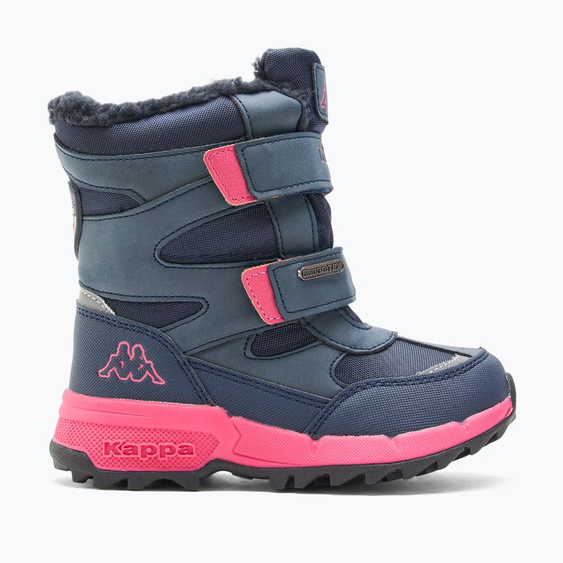 Dětské sněhule Kappa Cekis Tex navy/pink 2