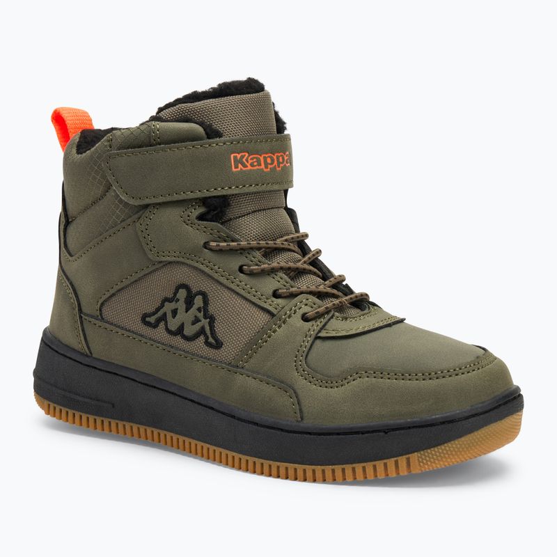 Dětské boty  Kappa Shab Fur army/black 