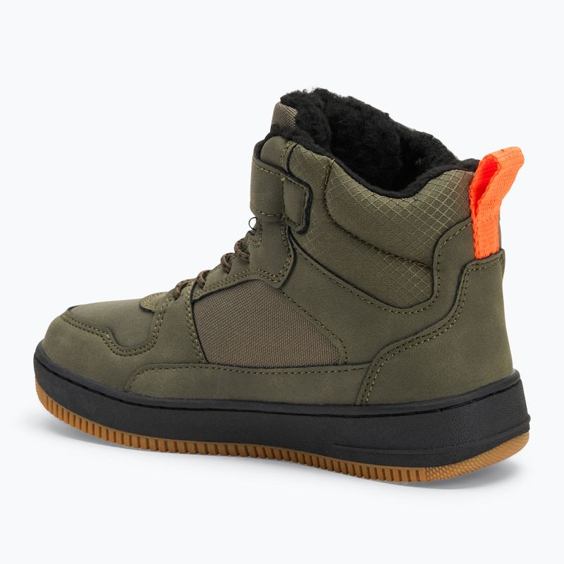 Dětské boty  Kappa Shab Fur army/black  3