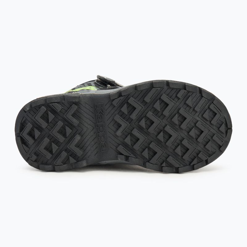 Dětské sněhule Kappa Mountres Tex black/lime 4