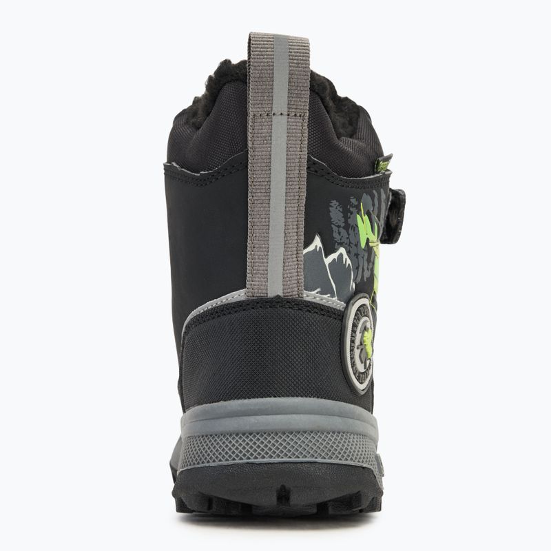 Dětské sněhule Kappa Mountres Tex black/lime 6