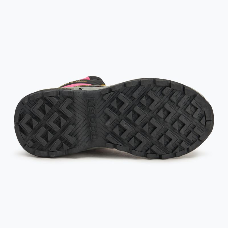 Dětské boty  Kappa Boxford Mid Tex pink/yellow  4