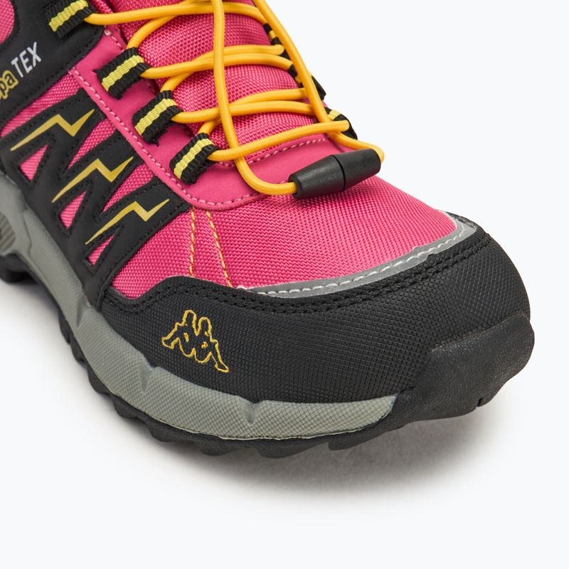 Dětské boty  Kappa Boxford Mid Tex pink/yellow  7