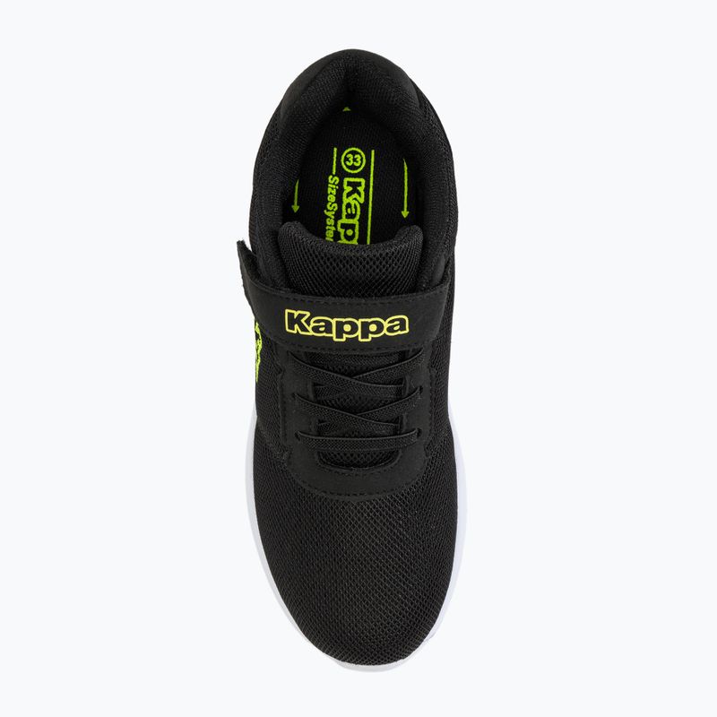 Dětské sandály Kappa Tulasa black/lime 5