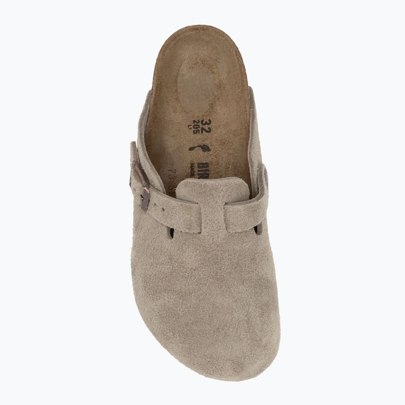 Nazouváky BIRKENSTOCK Boston Kids Narrow taupe  5