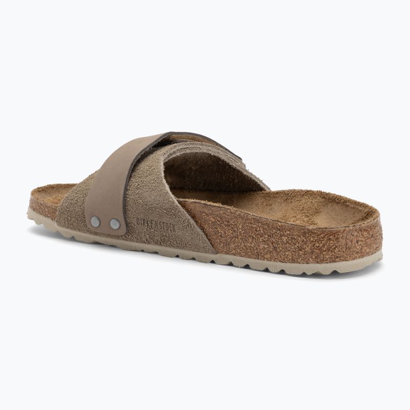 Dámské nazouváky BIRKENSTOCK Oita W LENB/LEVE Narrow taupe 3