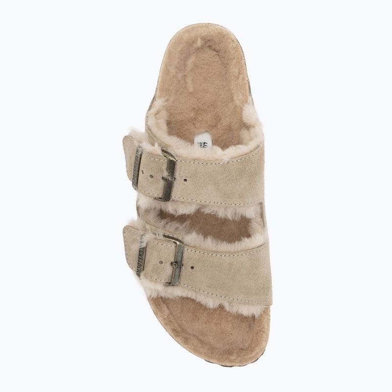 Nazouváky BIRKENSTOCK Arizona Shearling SL Narrow taupe 5