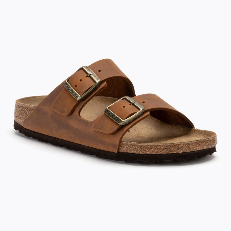 Nazouváky  BIRKENSTOCK Arizona LEOI Narrow cognac