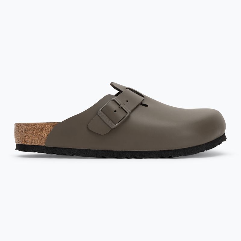 Nazouváky  BIRKENSTOCK Boston NL Regular smooth leather concrete gray 2
