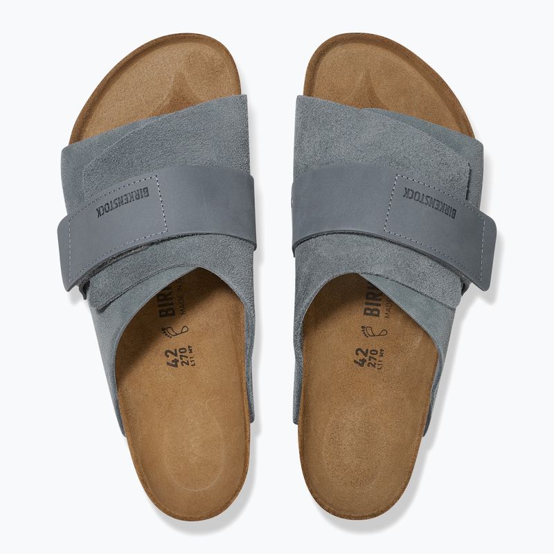 Nazouváky BIRKENSTOCK Kyoto LENB/LEVE Narrow basalt grey 3