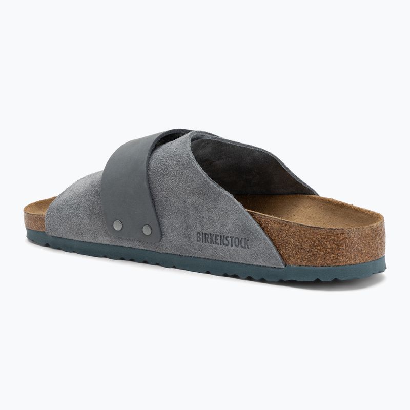 Nazouváky BIRKENSTOCK Kyoto LENB/LEVE Narrow basalt grey 3