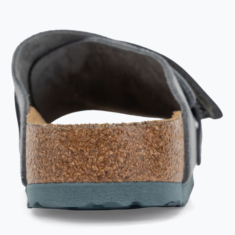 Nazouváky BIRKENSTOCK Kyoto LENB/LEVE Narrow basalt grey 6