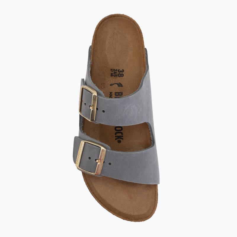 Dámské pantofle BIRKENSTOCK Arizona LEOI Narrow basalt gray 5