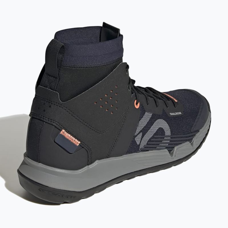 Pánské cyklistické tretry  Adidas FIVE TEN Trailcross Mid Pro legend ink/grey three/coral fusion 4