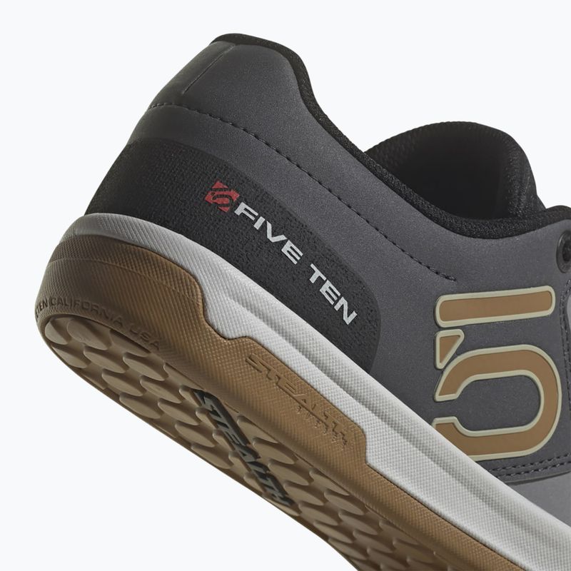 Pánská cyklistická obuv na platformě adidas FIVE TEN Freerider Pro grey three/bronze strata/core black 9