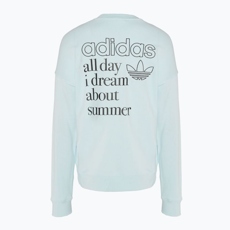 Dámská mikina Adidas Graphic almost blue 2