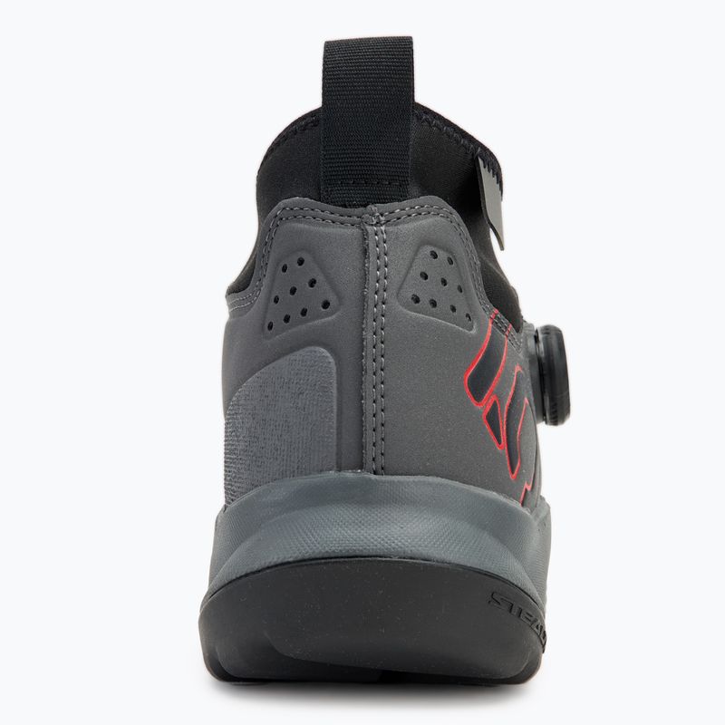 Pánské cyklistické tretry  MTB Adidas FIVE TEN Trailcross Pro Clip-In grey five / core black / red 6