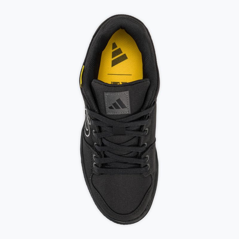Pánská cyklistická obuv na platformě adidas FIVE TEN Freerider Canvas core black/dgh solid grey/grey five 5