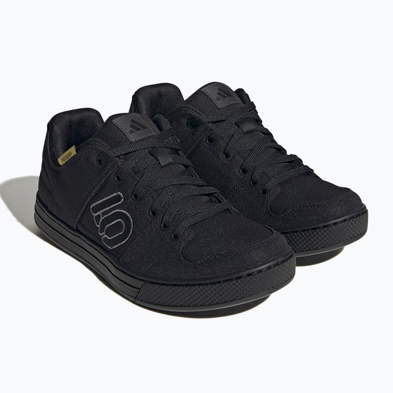 Pánská cyklistická obuv na platformě adidas FIVE TEN Freerider Canvas core black/dgh solid grey/grey five 8