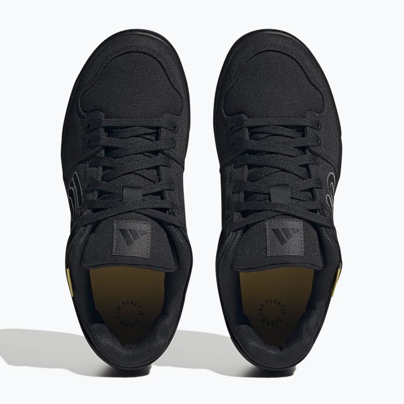 Pánská cyklistická obuv na platformě adidas FIVE TEN Freerider Canvas core black/dgh solid grey/grey five 11