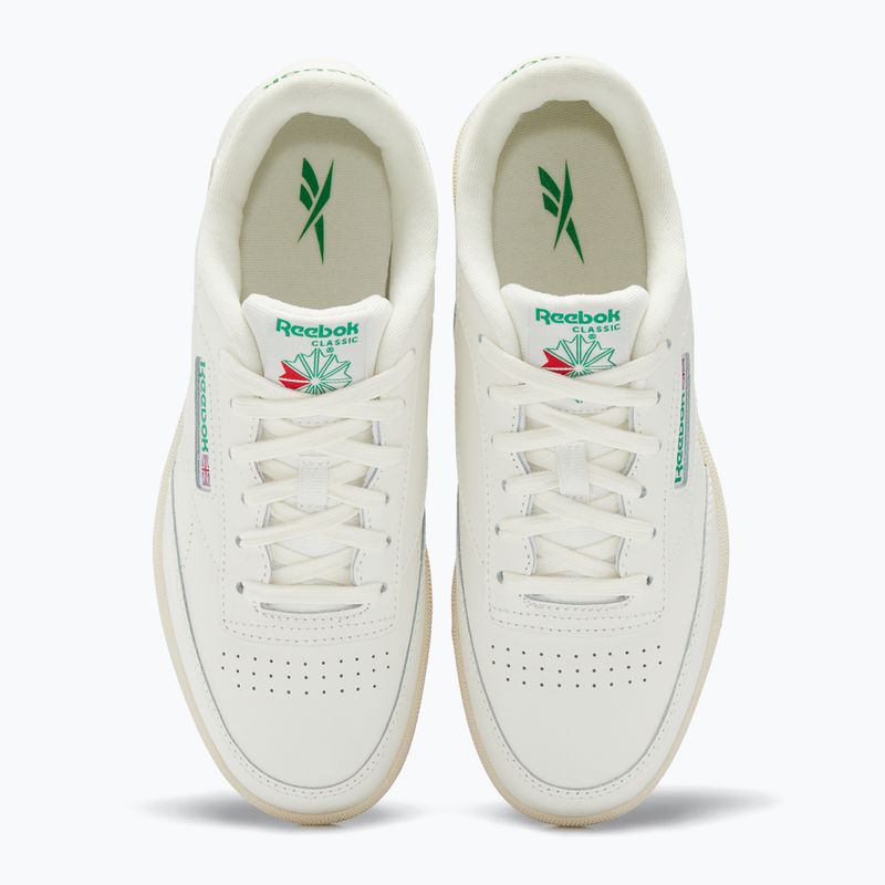 Dětské boty Reebok Club C chalk/chalk/glegrn 5