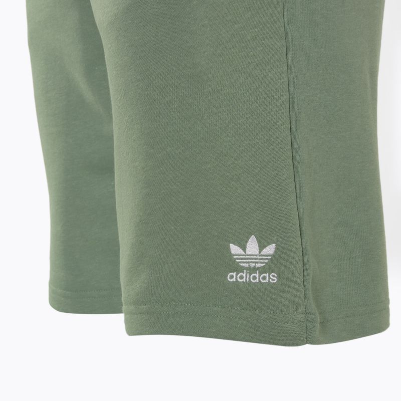 Pánské šortky Adidas Essential + Made With Hemp silver green 3