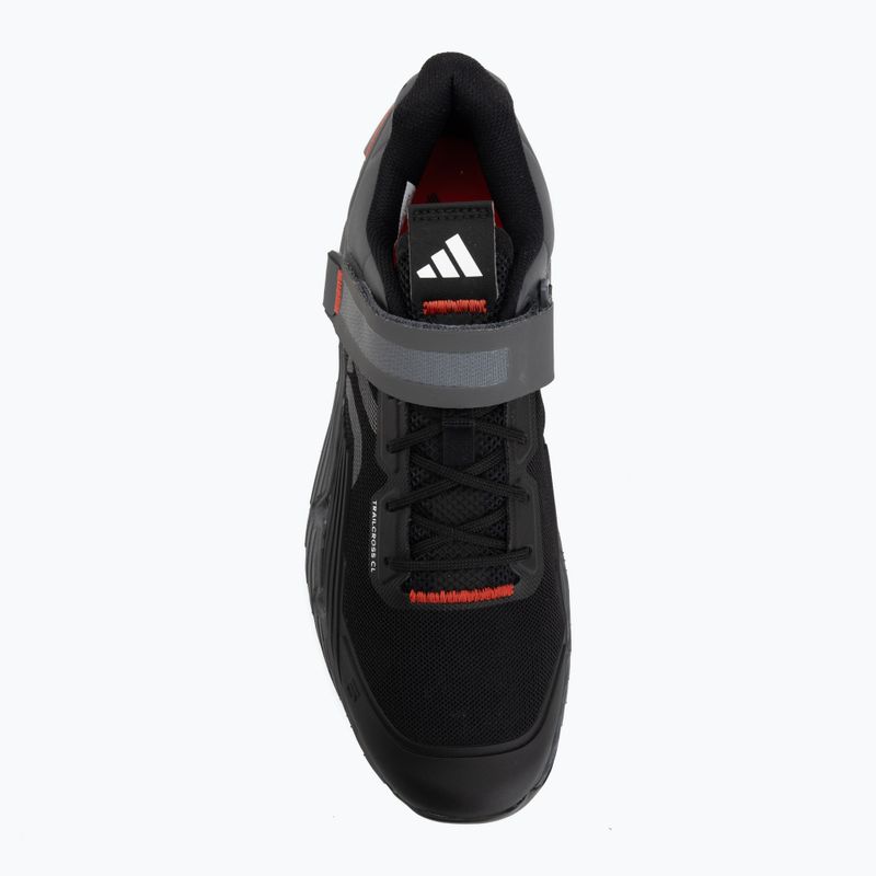 Cyklistické boty MTB pánské adidas FIVE TEN Trailcross Clip In core black/grey three/red 5