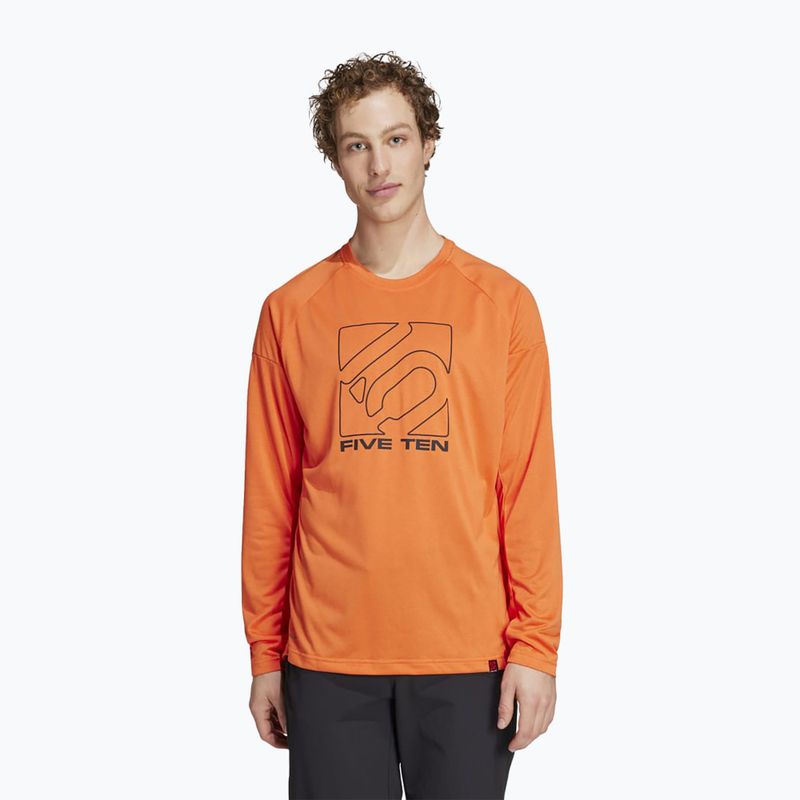 Cyklistický dres Adidas FIVE TEN Long Sleeve Jersey semi impact orange 3