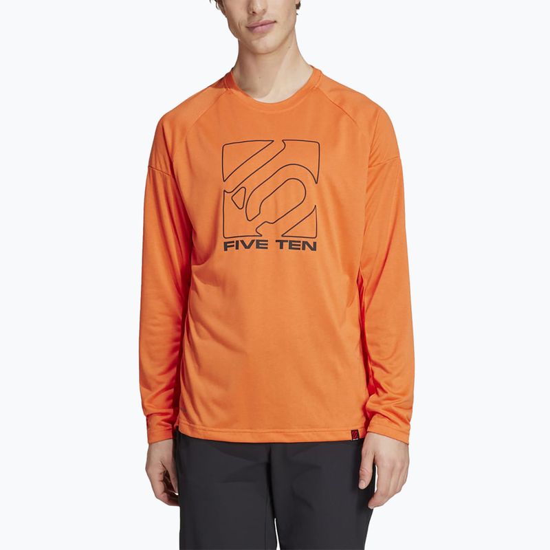 Cyklistický dres Adidas FIVE TEN Long Sleeve Jersey semi impact orange 4