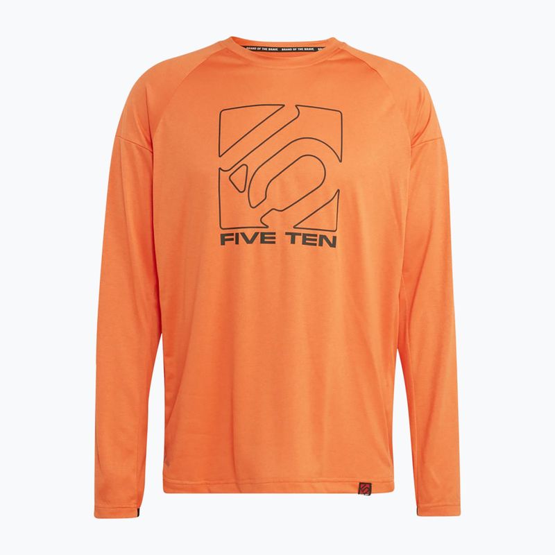 Cyklistický dres Adidas FIVE TEN Long Sleeve Jersey semi impact orange 7