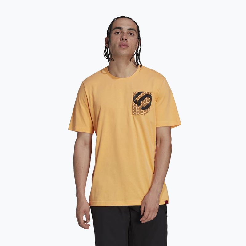 Pámský cyklistický dres Adidas FIVE TEN Brand Of The Brave Bike Tee hazy orange