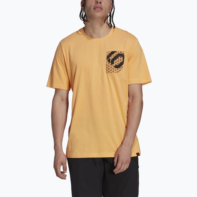 Pámský cyklistický dres Adidas FIVE TEN Brand Of The Brave Bike Tee hazy orange 4