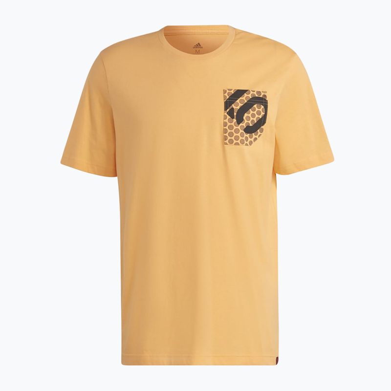 Pánské tričko adidas FIVE TEN Brand Of The Brave Tee hazy orange 7