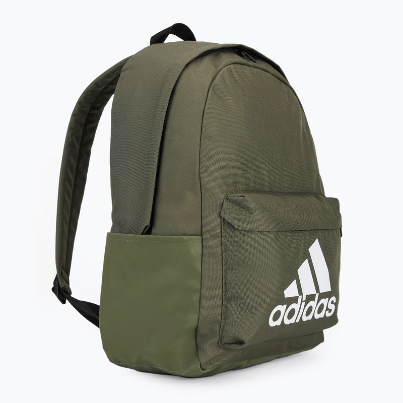 Batoh  adidas Classic Badge Of Sport 27,5 l olive strata/ white 2