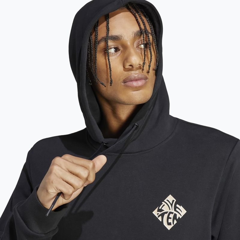 Pánská cyklistická mikina Adidas FIVE TEN Graphic Hoodie black / savannah 5