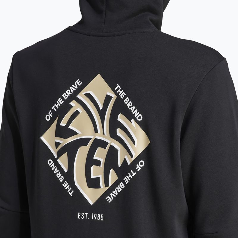 Pánská cyklistická mikina Adidas FIVE TEN Graphic Hoodie black / savannah 6