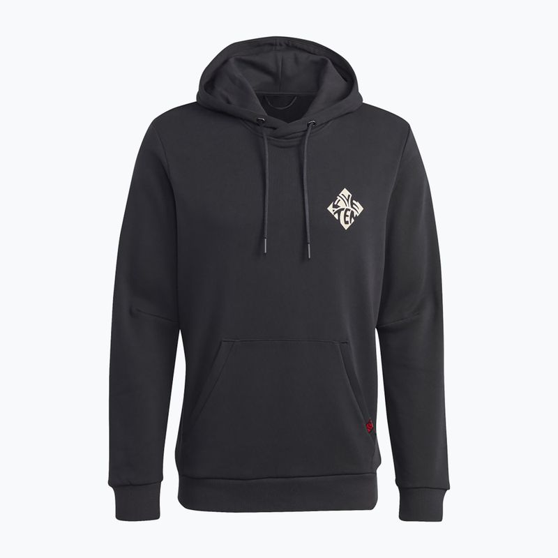 Pánská cyklistická mikina Adidas FIVE TEN Graphic Hoodie black / savannah 8