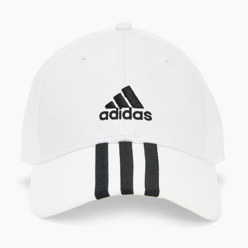 Kšiltovka  adidas Baseball 3-Stripes Cotton Twill white/ black 2